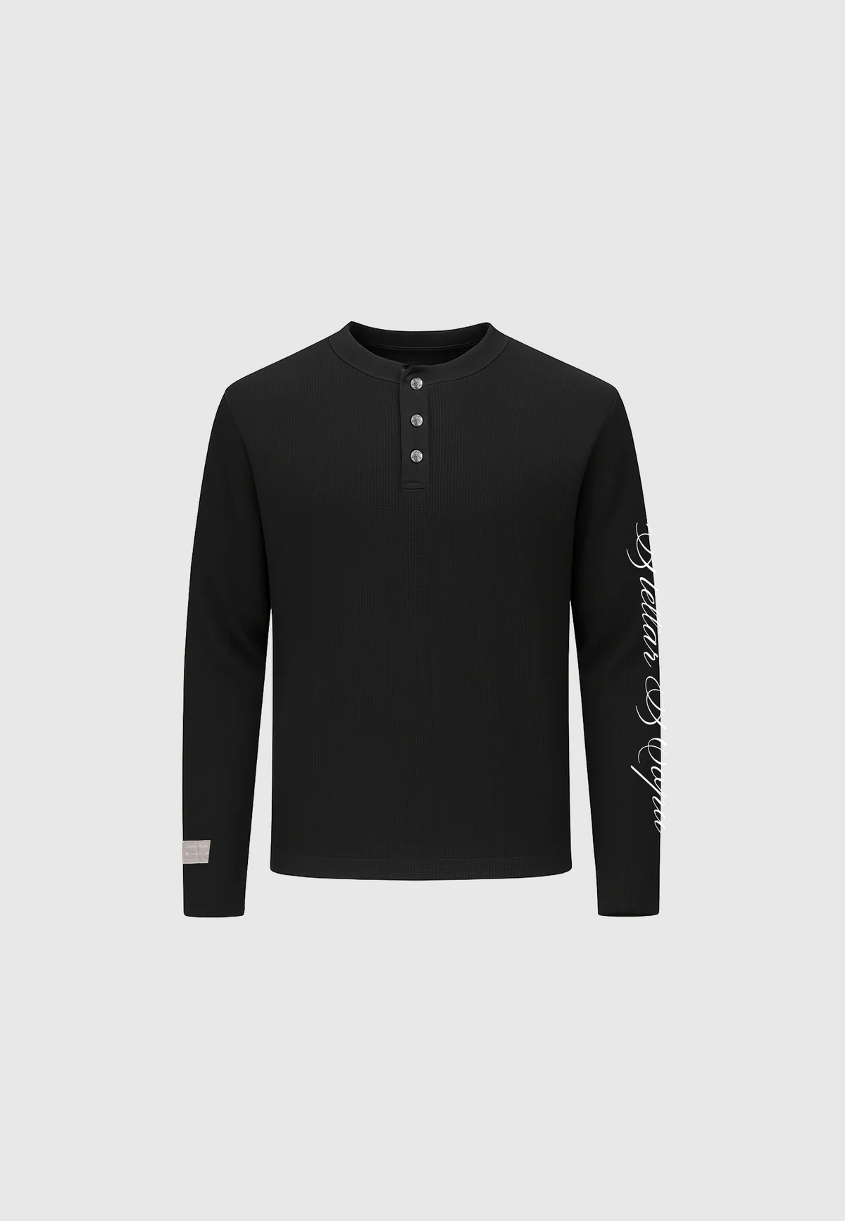 BF Waffle Black Long Sleeve (4) BF Waffle Black Long Sleeve (4)