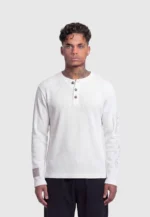 BF Waffle White Long Sleeve (3)