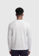 SR Waffle White Long Sleeve (2)